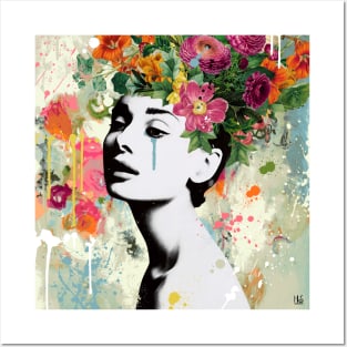 Audrey Hepburn pop art Posters and Art